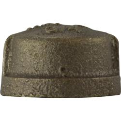 44474LF Cap, 3/4 in FPT, Bronze