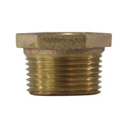 44541 Hex Bushing, 4 in MPT x 2 in FPT, Bronze