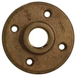 44691 Floor Flange, 3/8 in, Bronze