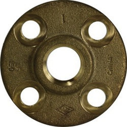 44798LF Companion Flange, 4 in Threaded, Bronze
