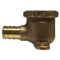 44845LF 90 deg Drop Ear Elbow, 1/2 in FIP x 1/2 in PEX, Bronze