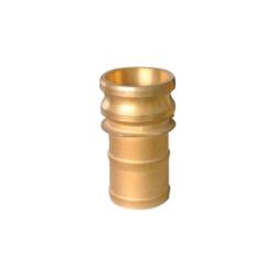 CGE-400-B1 Cam and Groove Adapter, 4 in Type E x 4 in Hose Shank, Brass