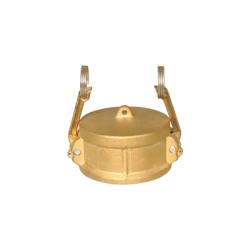 44978 Type DC Dust Cap, 4 in FPT, Brass