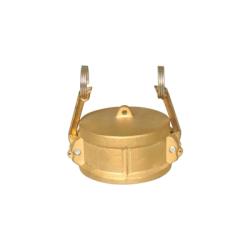 44980 Type DC Dust Cap, 6 in FPT, Brass