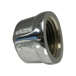 45474 Cap, 3/4 in, Bronze, Chrome-Plated