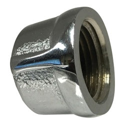 45472LF Cap, 3/8 in FIP, Chrome-Plated