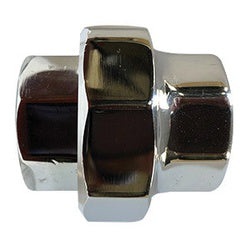 45601 Union, 1/4 in FPT x 1/4 in FPT, Bronze, Chrome-Plated