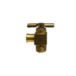 46089AS Bib Needle Valve, 1/4 in Nominal, MIP, 150 psi Pressure, 32 to 125 deg F