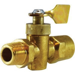 46400 O-Ring Sealed Solid Bottom Valve, 1/8 x 1/8 in Nominal, FIP x MIP, 30 psi Pressure