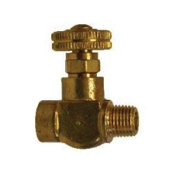 46743 Straight Micro-Metering Valve, 1/4 x 1/4 in Nominal, MPT x FPT Connection