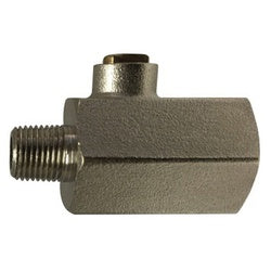 46931S Mini Ball Valve, 1/4 in Nominal, FPT x MPT, 450 psi Pressure, 32 to 176 deg F