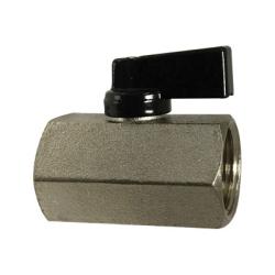 46937 Mini Ball Valve, 1/2 in Nominal, FNPT x FNPT, 450 psi Pressure, 32 to 176 deg F