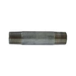 48061B Welded Pipe Nipple, 1/2 in MPT x 1/2 in MPT, 1-1/2 in L, Stainless Steel, SCH 40 Schedule