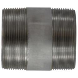 48201 Welded Pipe Nipple, 3 in MPT x 3 in MPT, 3 in L, Stainless Steel, SCH 40 Schedule