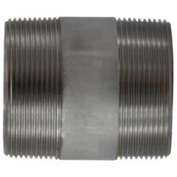 48209 Welded Pipe Nipple, 3 in MPT x 3 in MPT, 8 in L, Stainless Steel, SCH 40 Schedule