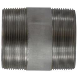 48212 Welded Pipe Nipple, 3 in MPT x 3 in MPT, 11 in L, Stainless Steel, SCH 40 Schedule