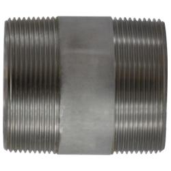 48213 Welded Pipe Nipple, 3 in MPT x 3 in MPT, 12 in L, Stainless Steel, SCH 40 Schedule