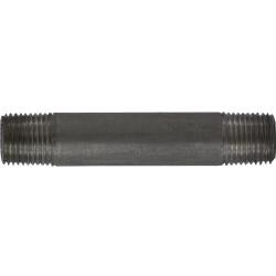 51002 Seamless Pipe Nipple, 1/8 in MPT x 1/8 in MPT, 1-1/2 in L, Stainless Steel, SCH 80 Schedule