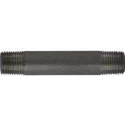 51003 Seamless Pipe Nipple, 1/8 in MPT x 1/8 in MPT, 2 in L, Stainless Steel, SCH 80 Schedule