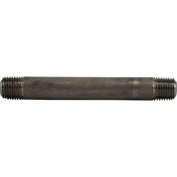 51022 Seamless Pipe Nipple, 1/4 in MPT x 1/4 in MPT, 2 in L, Stainless Steel, SCH 80 Schedule