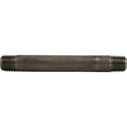 51029 Seamless Pipe Nipple, 1/4 in MPT x 1/4 in MPT, 5-1/2 in L, Stainless Steel, SCH 80 Schedule