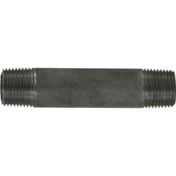 51049 Seamless Pipe Nipple, 3/8 in MPT x 3/8 in MPT, 5-1/2 in L, Stainless Steel, SCH 80 Schedule