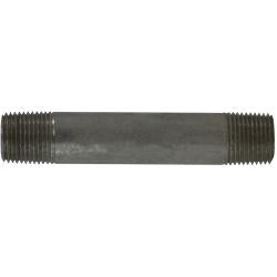 52040 Seamless Pipe Nipple, 3/8 in MPT x 3/8 in MPT, Close L, Stainless Steel, SCH 80 Schedule