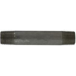 52046 Seamless Pipe Nipple, 3/8 in MPT x 3/8 in MPT, 4 in L, Stainless Steel, SCH 80 Schedule
