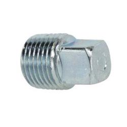 5406SHP4 Square Head Plug, 1/4 in MPT, Steel