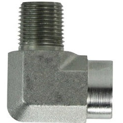 55022 90 deg Street Elbow, 1/8 in Male Pipe x 1/8 in Female Pipe, Steel