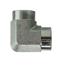 550424 90 deg Elbow, 1-1/2 in FNPT x 1-1/2 in FNPT, Steel