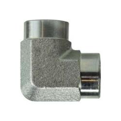 5504128 90 deg Elbow, 3/4 in FPT x 1/2 in FPT, Steel