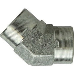 550532 45-deg Pipe Elbow, 2-in Female NPTF x 2-in Female NPTF, Steel