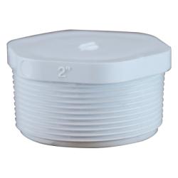 55512 Plug, 3 in MPT, PVC, SCH 40 Schedule