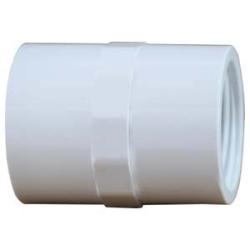 55812 Adapter, 1/2-in Female Socket x 1/4-in FPT, PVC