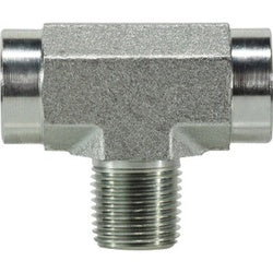 560422 Branch Tee, 1/8 in Female Pipe x 1/8 in Female Pipe x 1/8 in Male Pipe, Steel