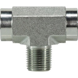 560424 Pipe Branch Tee, 1-1/2-in Female NPTF x 1-1/2-in Female NPTF x 1-1/2-in Male NPTF, Steel