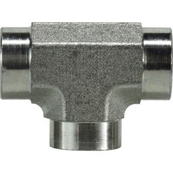 560520 Tee, 1-1/4 in Female Pipe x 1-1/4 in Female Pipe x 1-1/4 in Female Pipe, Steel