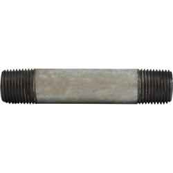 56061 Welded Pipe Nipple, 1/2 in MPT x 1/2 in MPT, 1-1/2 in L, Steel, Galvanized, SCH 40 Schedule