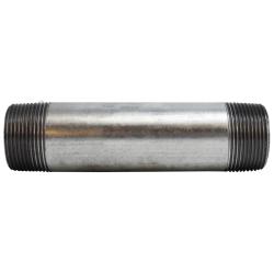 56128 Welded Pipe Nipple, 1-1/4 in MPT x 1-1/4 in MPT, 5-1/2 in L, Steel, Galvanized