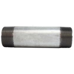 56149 Welded Pipe Nipple, 1-1/2 in MPT x 1-1/2 in MPT, 6 in L, Steel, Galvanized, SCH 40 Schedule