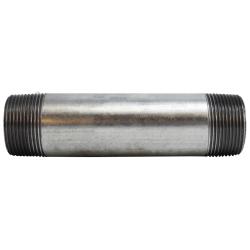 56275 Welded Pipe Nipple, 1-1/4 in MPT x 1-1/4 in MPT, 48 in L, Steel, Galvanized, SCH 40 Schedule