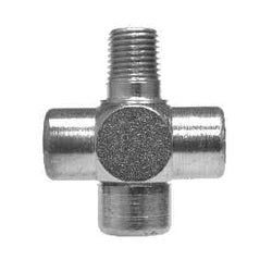 56558888 Branch Cross, 1/2 in 1/2 in 1/2 in 1/2 in, Steel