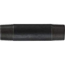 57103 Welded Pipe Nipple, 1 in MPT x 1 in MPT, 3 in L, Steel, Black, SCH 40 Schedule