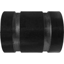 57207V Seamless Pipe Nipple, 3 in Grooved x 3 in Grooved, 6 in L, Steel, Black, SCH 40 Schedule