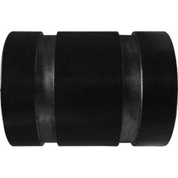 57228V Pipe Nipple, 4 in Groove x 4 in Groove, 12 in L, Black, SCH 40 Schedule