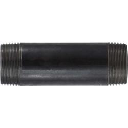 57296 Welded Pipe Nipple, 2 in MPT x 2 in MPT, 60 in L, Steel, Black, SCH 40 Schedule