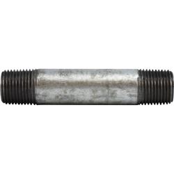 58004 Pipe Nipple, 1/8 in MPT x 1/8 in MPT, 2-1/2 in L, Steel, Galvanized, SCH 80 Schedule