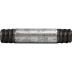 58024 Pipe Nipple, 1/4 in MPT x 1/4 in MPT, 3 in L, Steel, Galvanized, SCH 80 Schedule