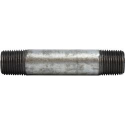 58065 Pipe Nipple, 1/2 in MPT x 1/2 in MPT, 3-1/2 in L, Steel, Galvanized, SCH 80 Schedule